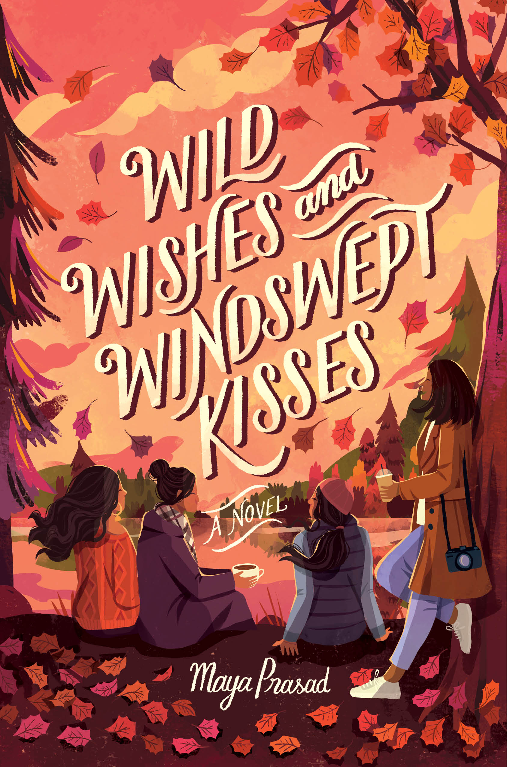 Cover of Wild Wishes and Windswept Kisses by Maya Prasad, who offers writing feedback tips in this blog post.